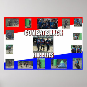 Poster Rippers de Shack de combat
