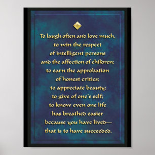 Poster Rire souvent...