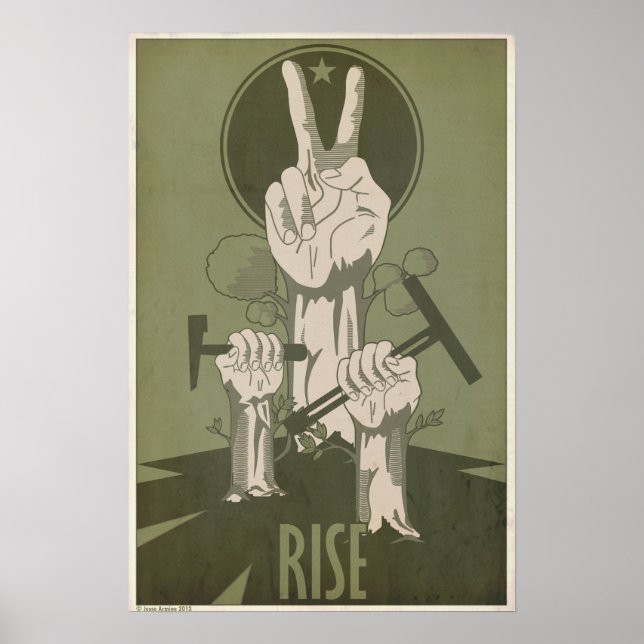 Poster Rise (Devant)