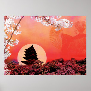 POSTER RISING SUN