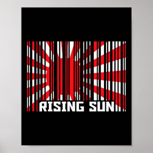 Poster Rising Sun Karate Code
