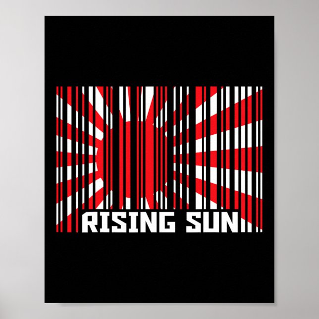 Poster Rising Sun Karate Code (Devant)