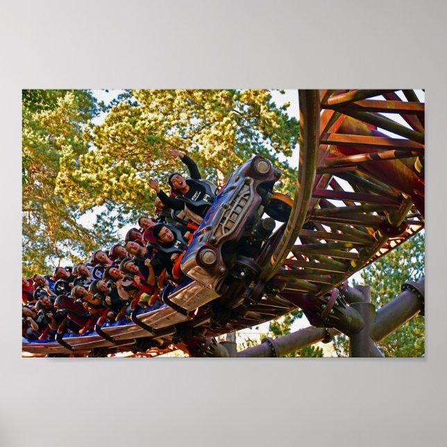 Poster Rita : Reine De Vitesse | Alton Towers Resort (Devant)