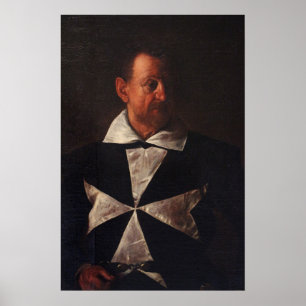 Poster Ritratto di un Cavaliere di Malta