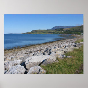 Poster Rivage de Loch Broom, Ullapool, Écosse
