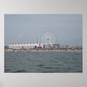 Poster Rivage du Jersey