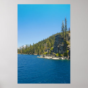 Poster Rivage occidental du lac Tahoe