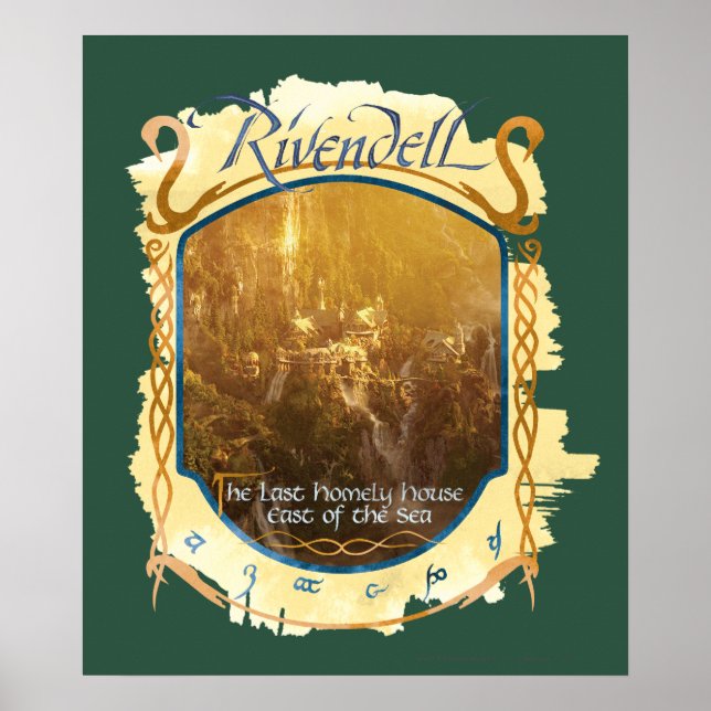 Poster Rivendell Graphic (Devant)