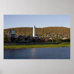 Poster Rivière de Chemung dans Corning NY