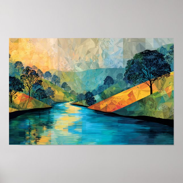 Poster Rivière de Confort (Devant)