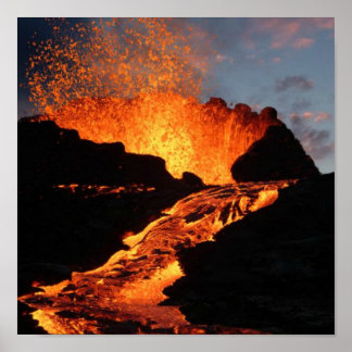 Poster Rivière De Feu