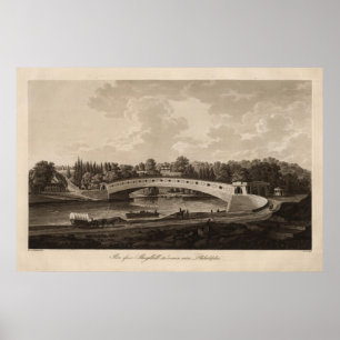Poster Rivière de Schuylkill
