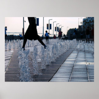 Poster Rivière Detroit #1