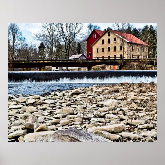 Poster Rivière du Delaware (Devant)