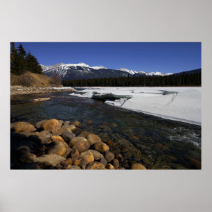 Poster Rivière Icy Athabasca
