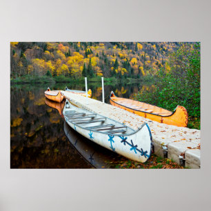 Poster Rivière Jacques-Cartier Rabaskas Dock