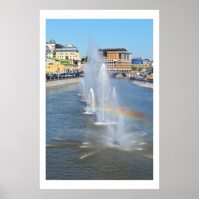 Poster Rivière Moscou (Devant)