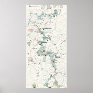 Poster Rivière-Nouvelle-Gorge