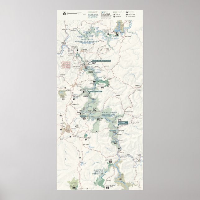 Poster Rivière-Nouvelle-Gorge (Devant)