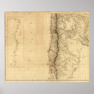 Poster Rivière Orinoco, Venezuela, Colombie