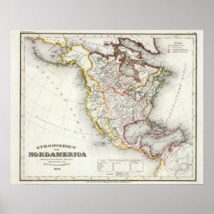 Poster Rivières d'Amérique du Nord