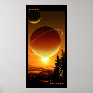 Poster Rivières de la flamme - Planète Epsilon Zeta 2