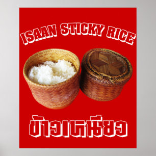 Poster Riz Gluant d'Isaan [Khao Niao]