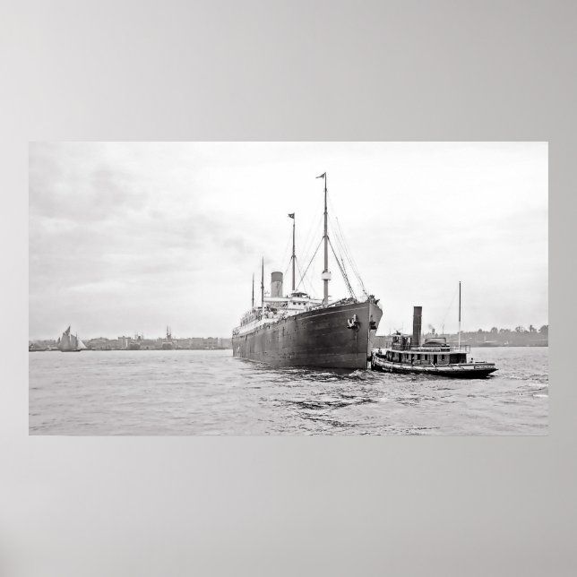 Poster RMS Cymric (Devant)