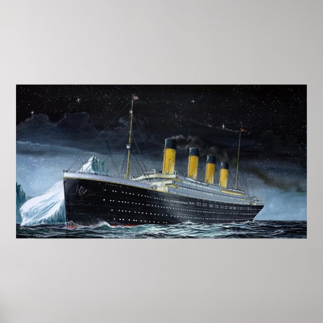 Poster RMS Titanic (Devant)