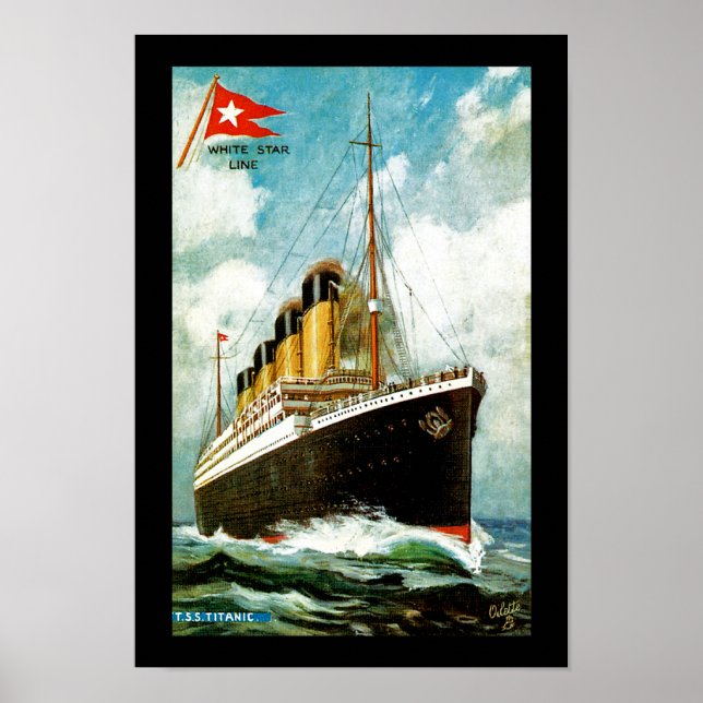 Poster RMS Titanic (Devant)