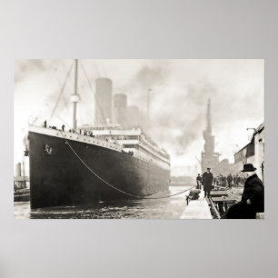 Poster RMS Titanic part Southampton