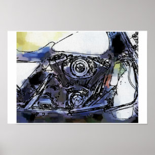 Poster Road King Custom