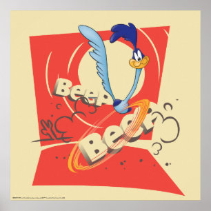 Poster ROAD RUNNER™ BEEP BEEP!™ Graphique de coucher de s