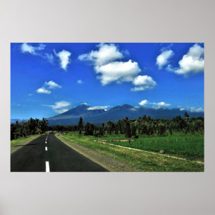 Poster Road to Rinjani