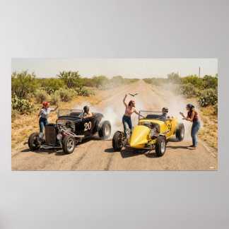 Poster Roadside Dreams of the 60s and 70s