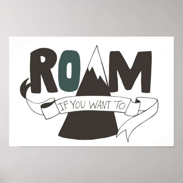 Poster Roam (Devant)