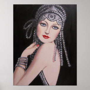 Poster Roaring Twenties Gal