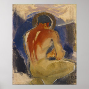 Poster Robber à la porte du Paradis Helene Schjerfbeck