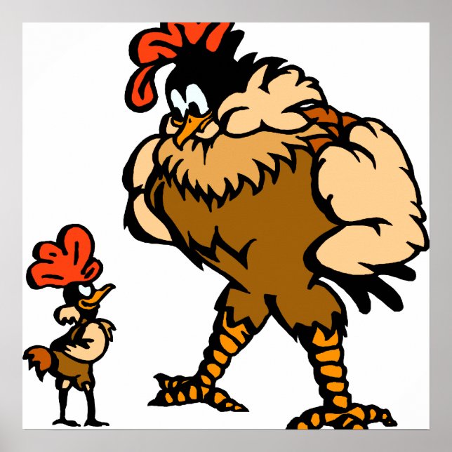 Poster Robbey Rooster (Devant)