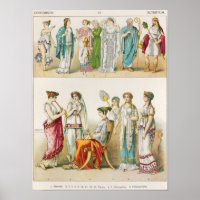 Robe théâtrale grecque