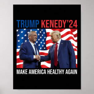 Poster Robert Kennedy Jr Rfk Jr Pour L'unité Trump Présid