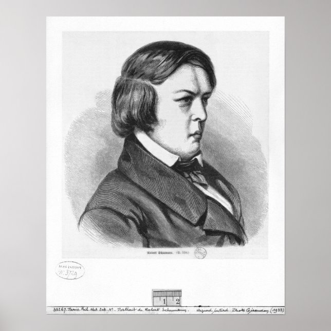 Poster Robert Schumann (Devant)