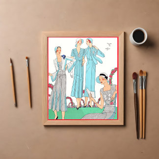 Poster Robes de l'après-midi