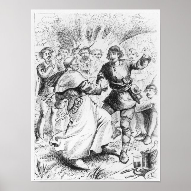 Poster Robin des Bois et l'évêque (Devant)