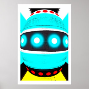 Poster robot Alien