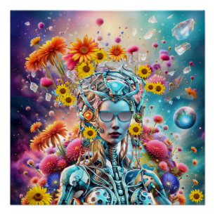 Poster Robot biologique