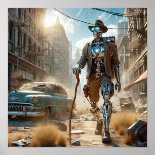 Poster Robot dans Ghost Town