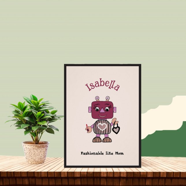 Poster Robot girl (Créateur téléchargé)