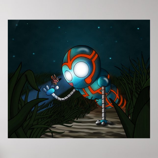 Poster Robot Mignon (Devant)