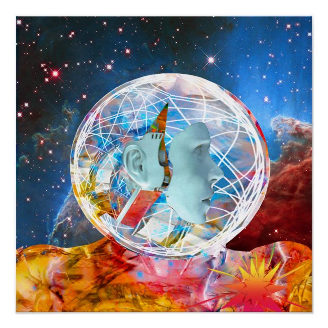 Poster Robot Star (Devant)